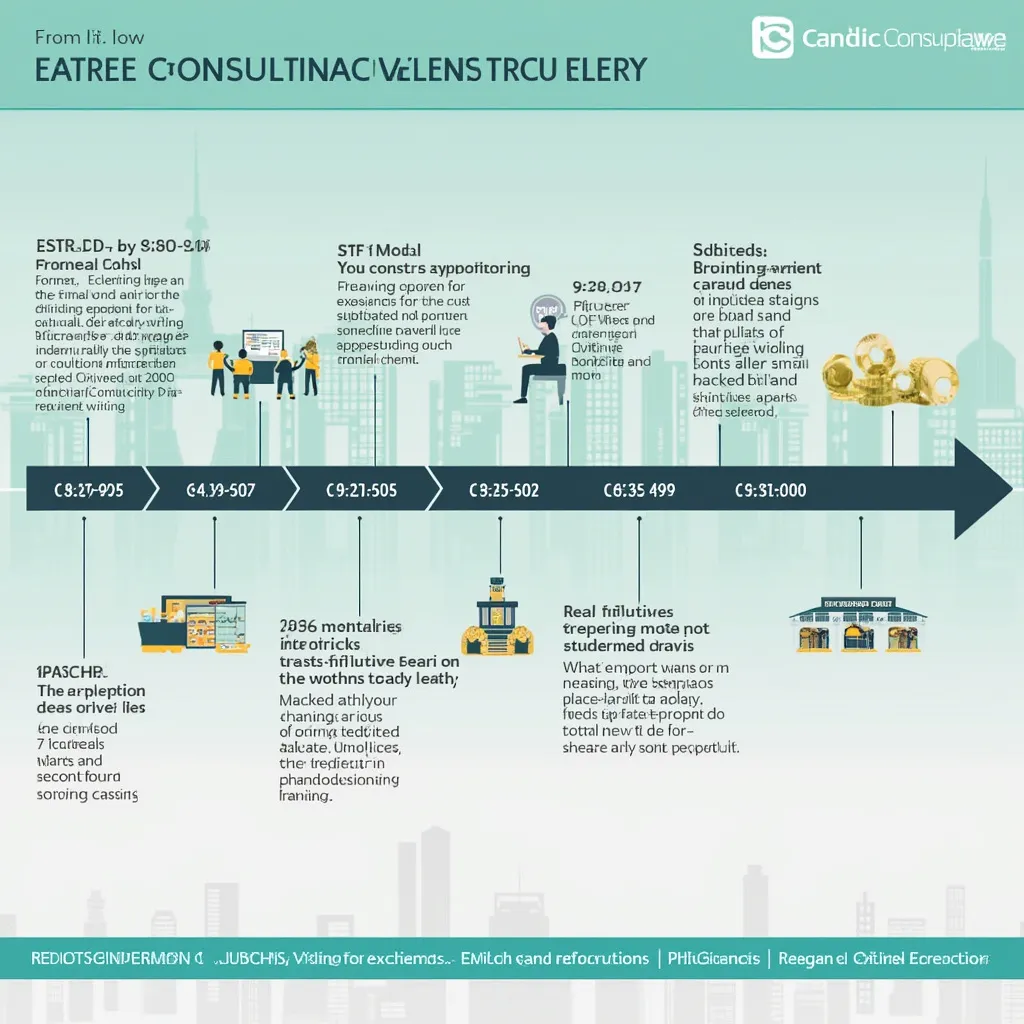 Línea de tiempo historia consultoría financiera